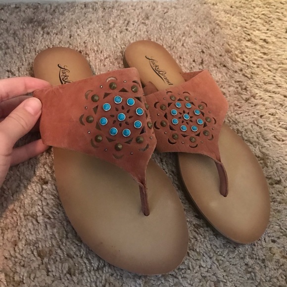 lucky brand fentin sandal